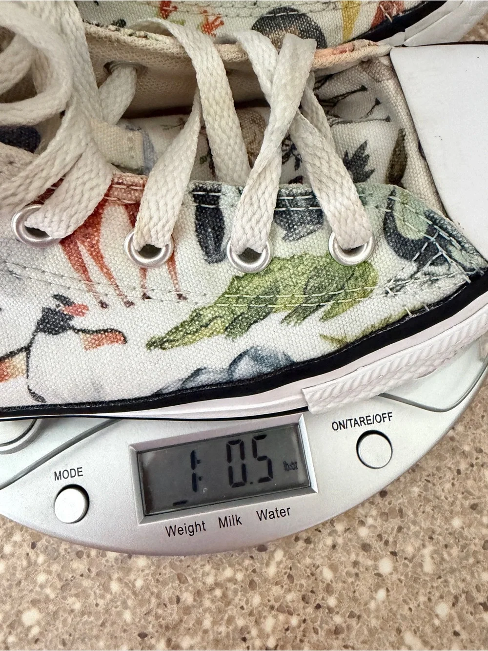 Converse Zoo Animal Themed Sneakers Boys Kids Youth 3 White High Tops